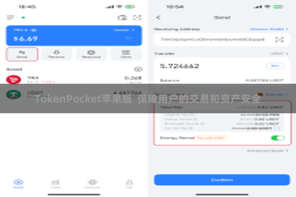 TokenPocket苹果版 保障用户的交易和资产安全