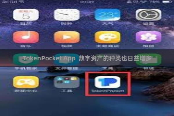 TokenPocket App  数字资产的种类也日益增多